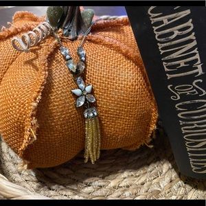 Baublebar jeweled tassel necklace
